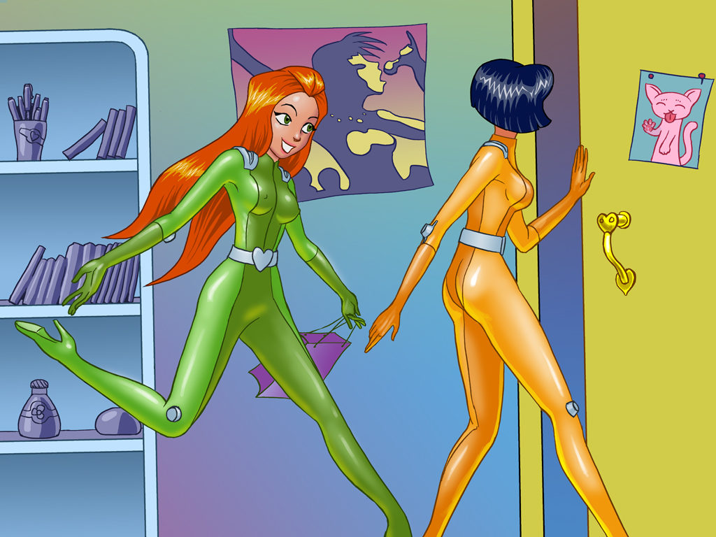 This shemale toon fantasy takes you to the world of Totally Spies - one of ...